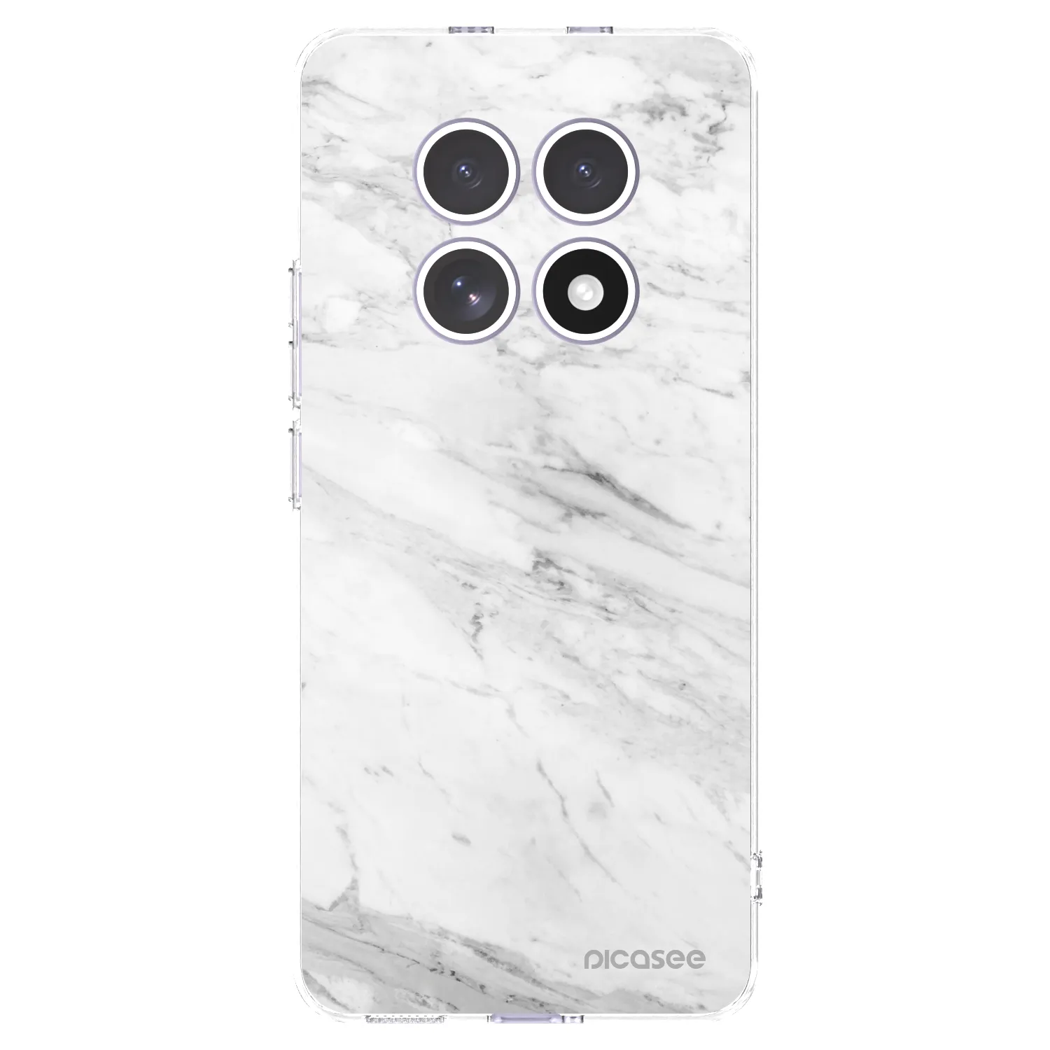 Picasee διαφανής θήκη σιλικόνης Xiaomi Redmi Note 15 - White marble