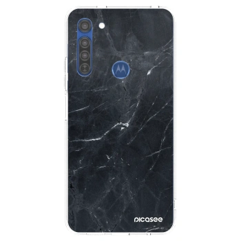 Θήκη για Motorola Moto G8 - Black marble