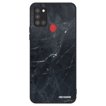 Θήκη για Samsung Galaxy A21s - Black marble