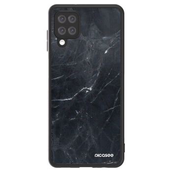 Picasee ULTIMATE CASE για Samsung Galaxy A12 A125F - Black marble