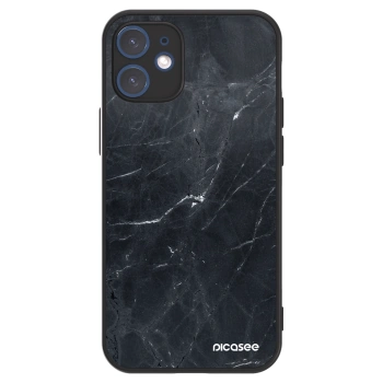 Picasee ULTIMATE CASE για Apple iPhone 12 mini - Black marble
