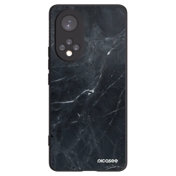 Picasee Μαύρη θήκη σιλικόνης για Honor 50 5G - Black marble