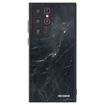 Picasee ULTIMATE CASE για Samsung Galaxy S22 Ultra 5G - Black marble