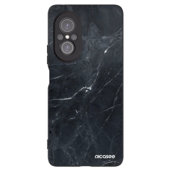 Picasee Μαύρη θήκη σιλικόνης για Huawei Nova 9 SE - Black marble