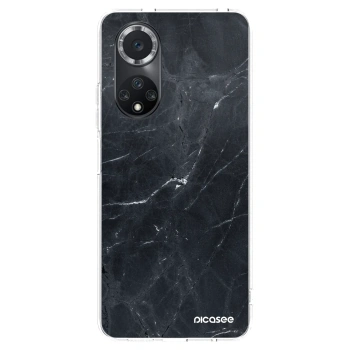 Picasee διαφανής θήκη σιλικόνης Huawei Nova 9 SE - Black marble