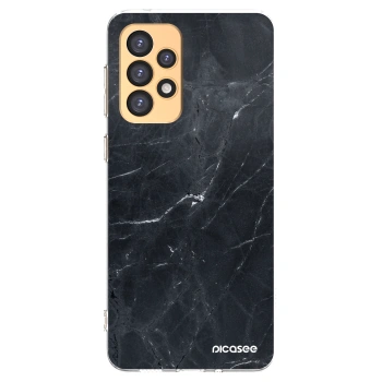 Picasee διαφανής θήκη σιλικόνης Samsung Galaxy A33 5G A336 - Black marble