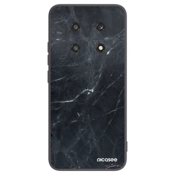 Picasee Μαύρη θήκη σιλικόνης για Honor Magic4 Lite 5G - Black marble