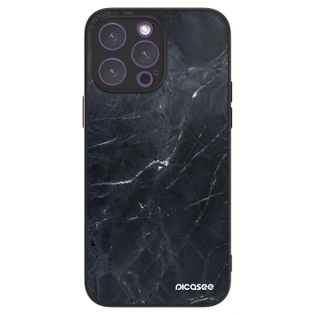 Picasee ULTIMATE CASE για Apple iPhone 14 Pro Max - Black marble