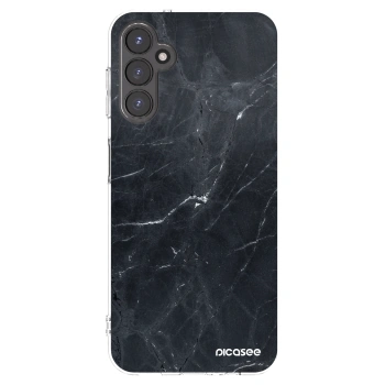 Picasee διαφανής θήκη σιλικόνης Samsung Galaxy A14 4G A145R - Black marble