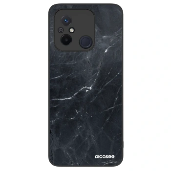 Θήκη για Xiaomi Redmi 12C - Black marble