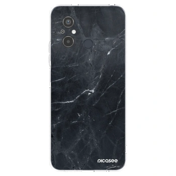 Picasee διαφανής θήκη σιλικόνης Xiaomi Redmi 12C - Black marble