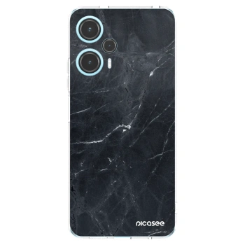 Picasee διαφανής θήκη σιλικόνης Xiaomi Poco F5 - Black marble