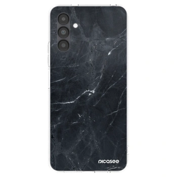 Picasee διαφανής θήκη σιλικόνης Samsung Galaxy A04s A047F - Black marble