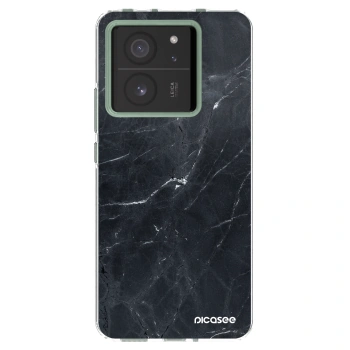 Picasee διαφανής θήκη σιλικόνης Xiaomi 13T - Black marble