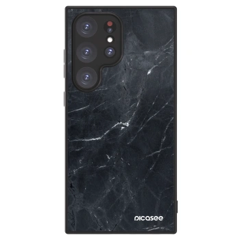 Picasee ULTIMATE CASE PowerShare για Samsung Galaxy S24 Ultra S928B 5G - Black marble