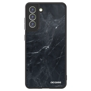Picasee ULTIMATE CASE PowerShare για Samsung Galaxy S21 FE 5G - Black marble
