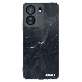 Picasee διαφανής θήκη σιλικόνης Xiaomi Redmi 13C 4G - Black marble