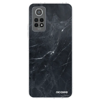 Picasee διαφανής θήκη σιλικόνης Xiaomi Redmi Note 12 Pro 4G - Black marble
