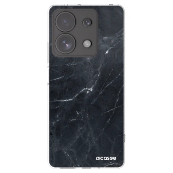 Picasee διαφανής θήκη σιλικόνης Xiaomi Redmi Note 13 Pro 4G - Black marble