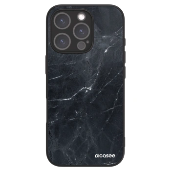 Picasee ULTIMATE CASE MagSafe pro Apple iPhone 16 Pro - Black marble