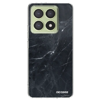 Picasee διαφανής θήκη σιλικόνης Xiaomi 14T - Black marble