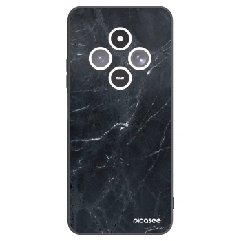 Picasee Μαύρη θήκη σιλικόνης για Xiaomi Redmi 14C - Black marble