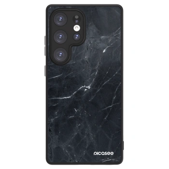 Picasee ULTIMATE CASE για Samsung Galaxy S25 Ultra 5G - Black marble