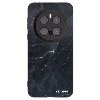 Picasee Μαύρη θήκη σιλικόνης για Honor Magic7 Pro 5G - Black marble