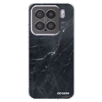 Picasee διαφανής θήκη σιλικόνης Xiaomi 15 - Black marble