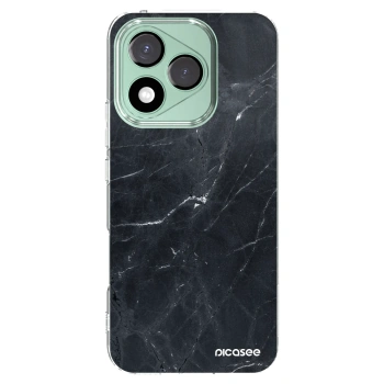 Picasee διαφανής θήκη σιλικόνης Honor 400 Lite 5G - Black marble