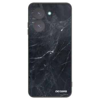 Picasee Μαύρη θήκη σιλικόνης για Xiaomi Redmi A5 - Black marble
