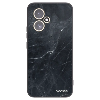 Picasee Μαύρη θήκη σιλικόνης για Honor 400 5G - Black marble