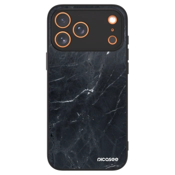 Picasee ULTIMATE CASE για Apple iPhone 17 Pro Max - Black marble