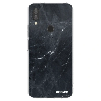 Picasee διαφανής θήκη σιλικόνης Xiaomi Redmi 7 - Black marble