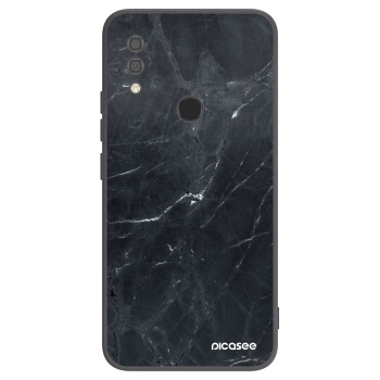 Picasee Μαύρη θήκη σιλικόνης για Xiaomi Redmi 7 - Black marble