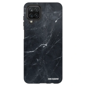 Θήκη για Samsung Galaxy A12 A125F - Black marble