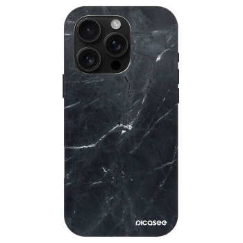 Picasee Fashion Case MagSafe για Apple iPhone 16 Pro - Black marble