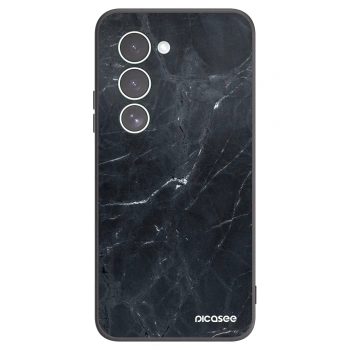 Picasee Μαύρη θήκη σιλικόνης για Xiaomi Redmi 15 5G - Black marble