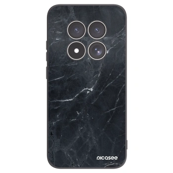 Picasee Μαύρη θήκη σιλικόνης για Xiaomi Redmi Note 15 Pro 4G - Black marble