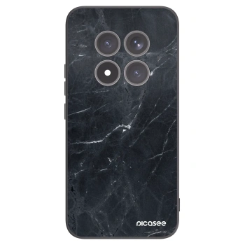 Picasee Μαύρη θήκη σιλικόνης για Xiaomi Redmi Note 15 Pro+ - Black marble