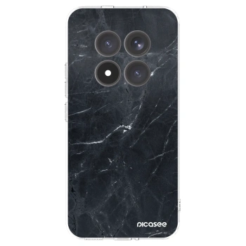 Picasee διαφανής θήκη σιλικόνης Xiaomi Redmi Note 15 Pro+ - Black marble