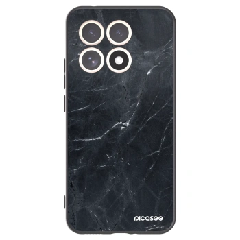 Picasee Μαύρη θήκη σιλικόνης για Xiaomi 15T - Black marble