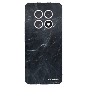 Picasee διαφανής θήκη σιλικόνης Xiaomi Redmi Note 15 - Black marble