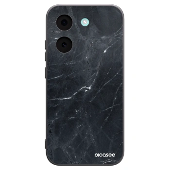 Picasee Μαύρη θήκη σιλικόνης για Xiaomi Poco X8 Pro - Black marble