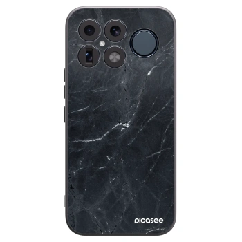 Picasee Μαύρη θήκη σιλικόνης για Xiaomi Poco F8 Ultra - Black marble
