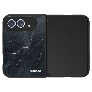 Θήκη για Apple iPhone Duo - Black marble