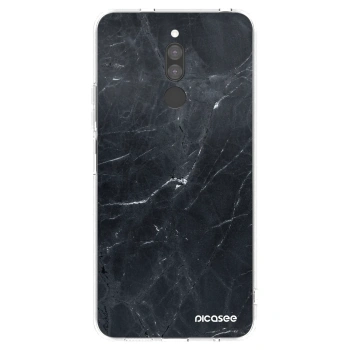 Picasee διαφανής θήκη σιλικόνης Xiaomi Redmi 8 - Black marble
