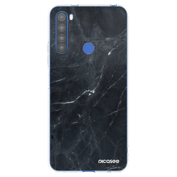 Picasee διαφανής θήκη σιλικόνης Xiaomi Redmi Note 8T - Black marble