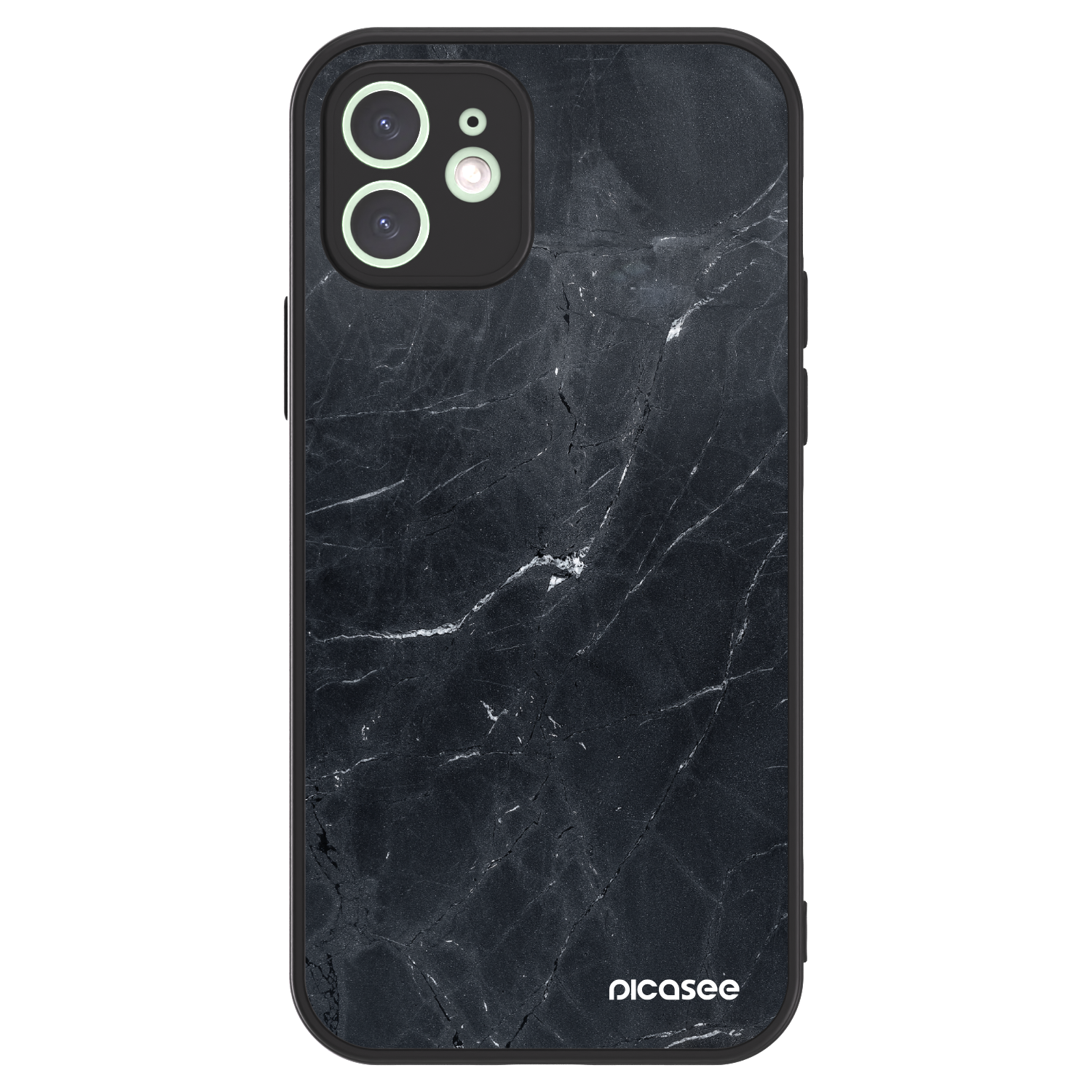 Picasee ULTIMATE CASE για Apple iPhone 12 - Black marble