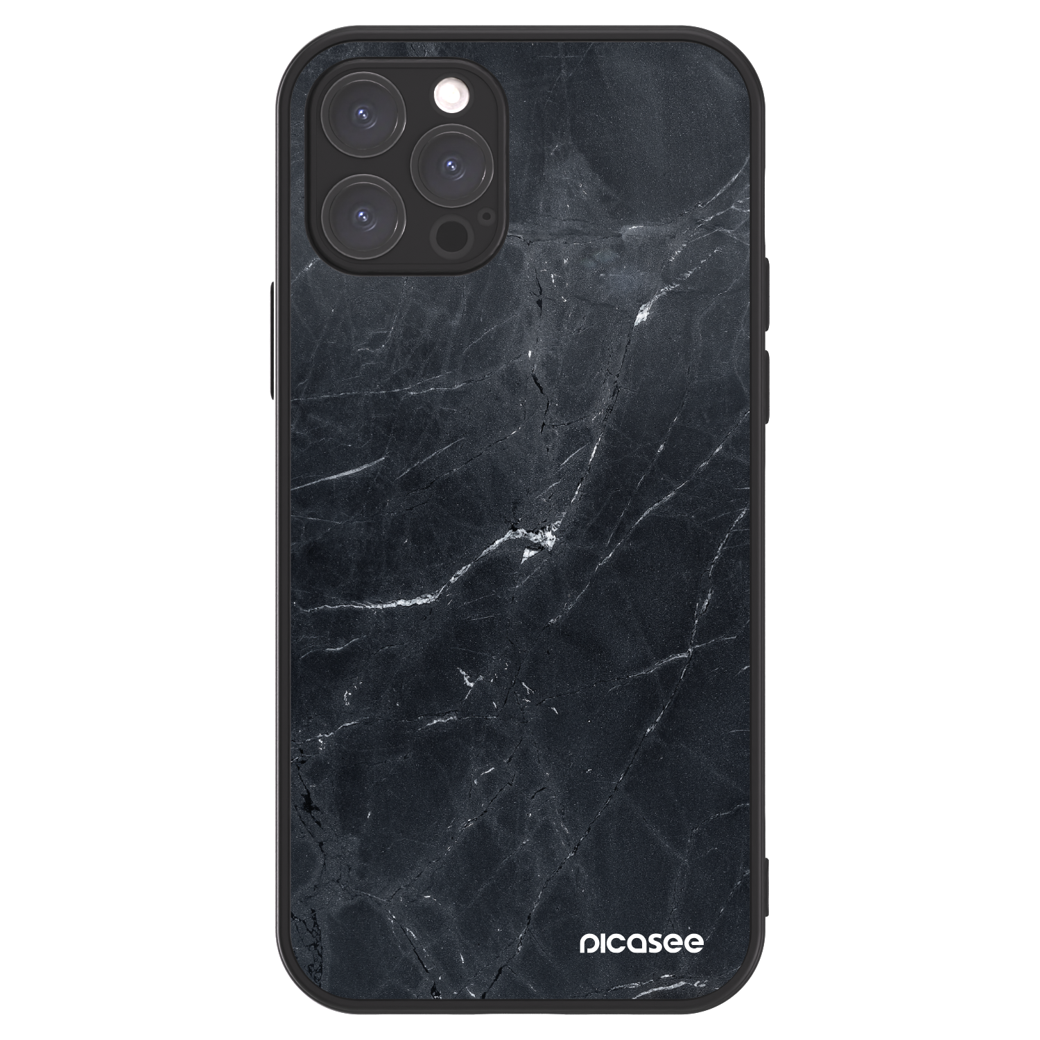 Picasee ULTIMATE CASE για Apple iPhone 12 Pro - Black marble